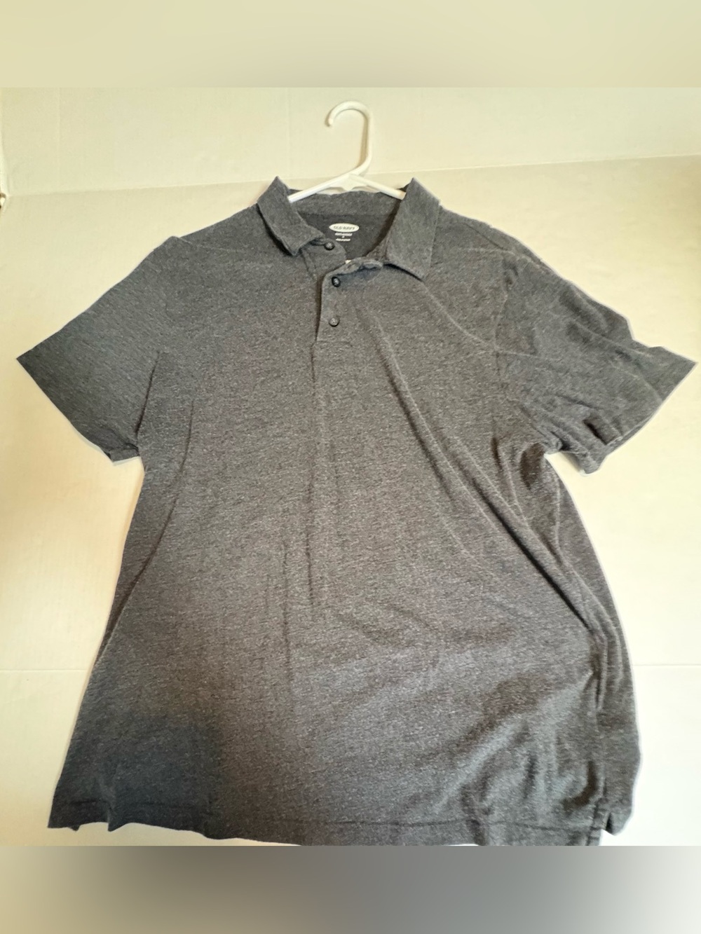 Old Navy Men's Gray Polo Shirt